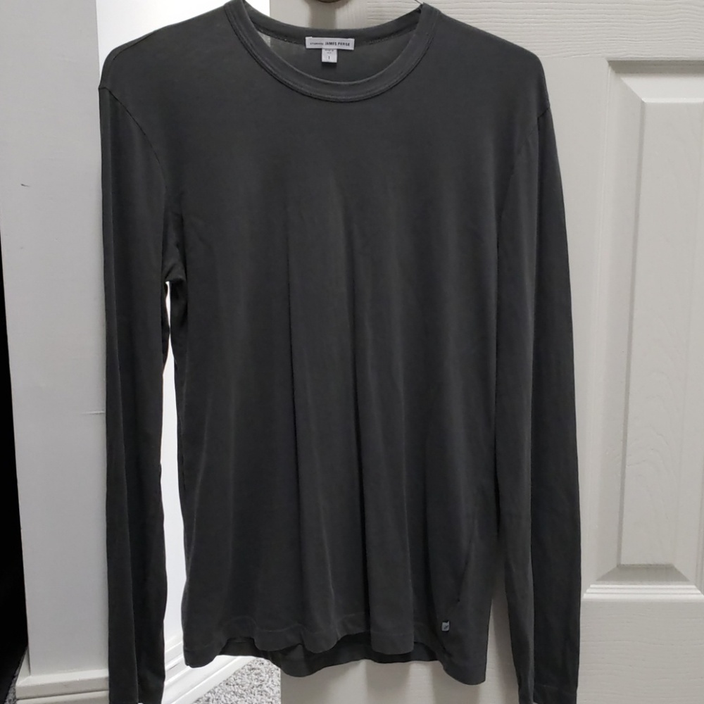 James Perse size 1 long sleeve shirt gently used